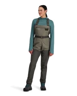 Simms Women's Tributary Stockingfoot Waders -Pro Fishing Shop 13616 1034 tributary stockingfoot model s23 front 1680x 62025.1690926089