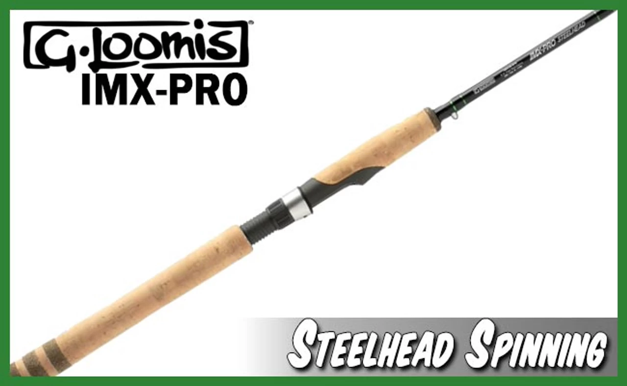 G Loomis IMX-PRO Steelhead Spinning Rods 1 G Loomis IMX-PRO Steelhead Spinning Rods