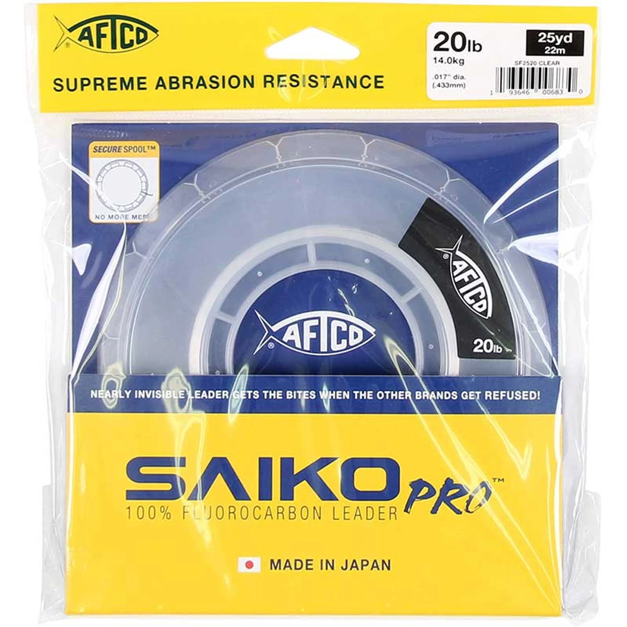 AFTCO Saiko Pro Fluorocarbon Leader 1 AFTCO Saiko Pro Fluorocarbon Leader