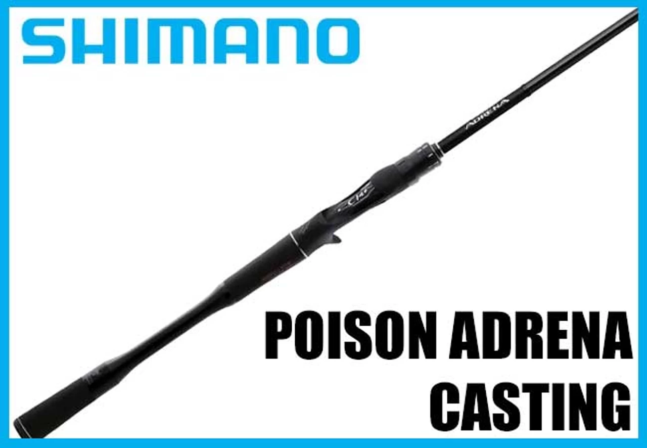 Shimano Poison Adrena Casting Rod 1 Shimano Poison Adrena Casting Rod