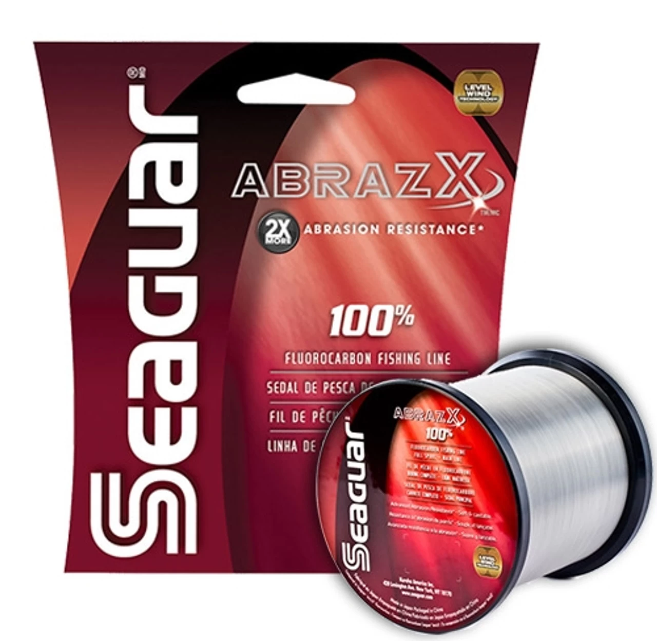 Seaguar Abrazx 100% Fluorocarbon - 1000yd Spool 1 Seaguar Abrazx 100% Fluorocarbon - 1000yd Spool