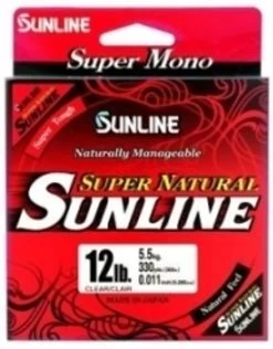 Sunline Super Natural Monofilament 330yds